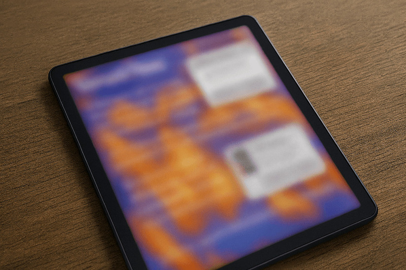 Чтение текста на экране для ребенка с дислексией превращается в постоянные попытки удержать внимание